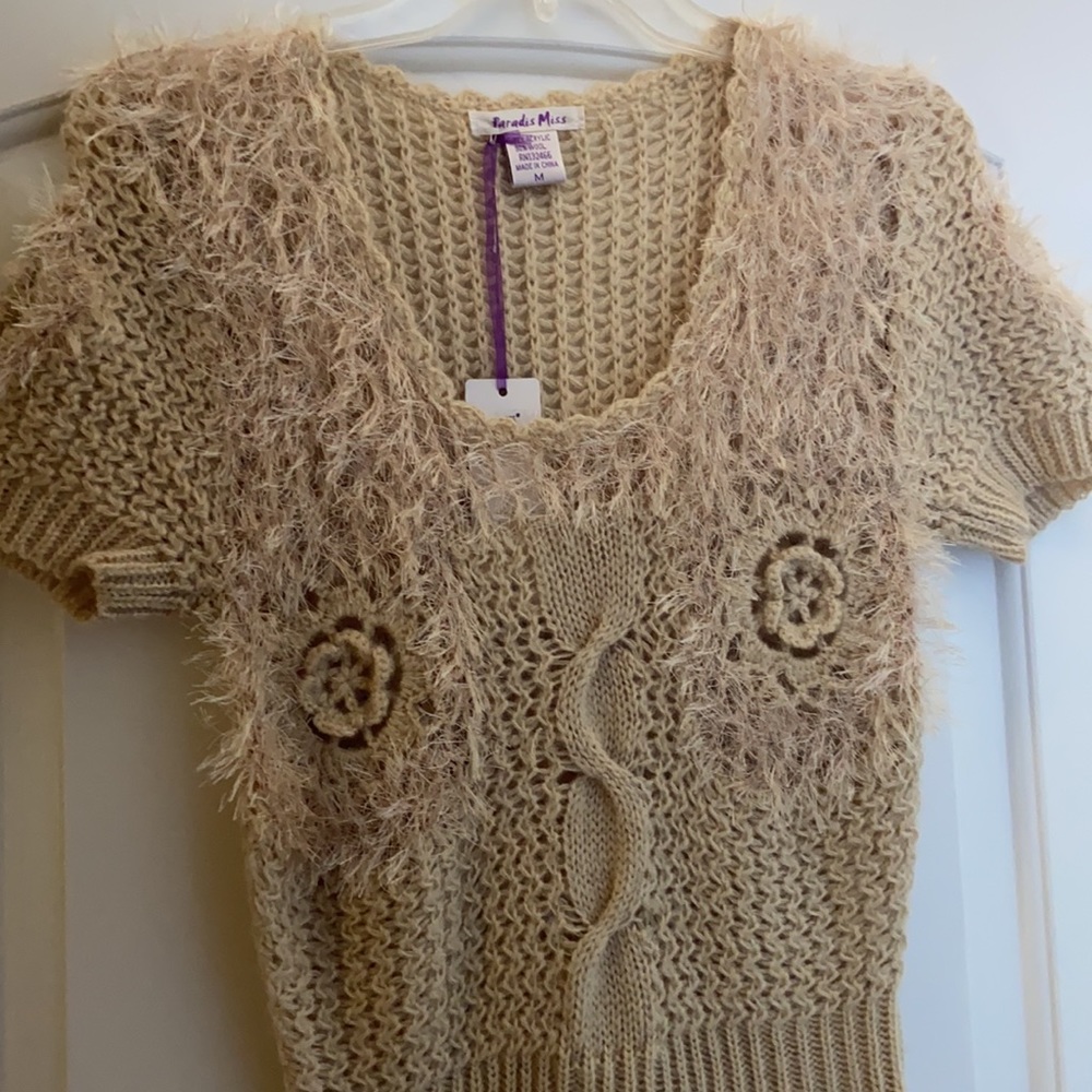 Beige sweater dress in size M - Picture 2 of 12